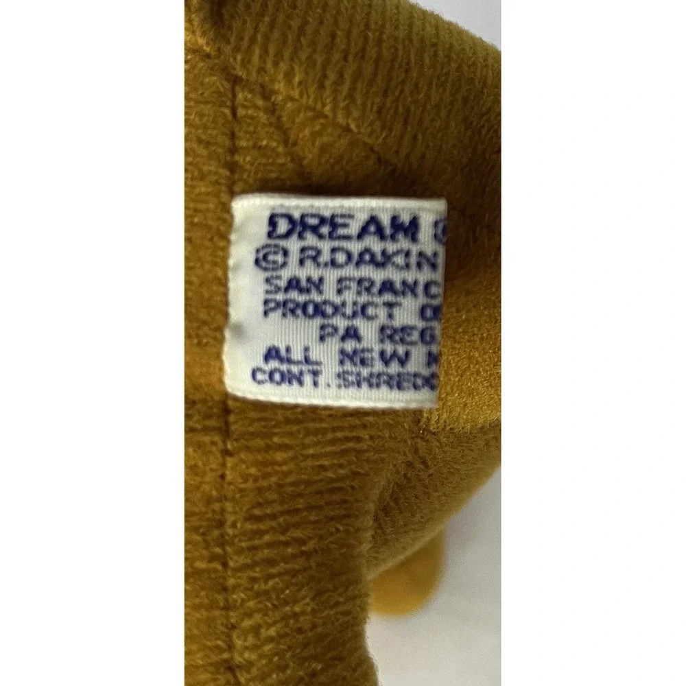 Vintage Dakin Dream‎ Pets Brown and Orange Dog Stuffed Animals 1977-78 Plushies